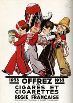 Vincent, René - Cigarettes de la re?gie Franc?aise