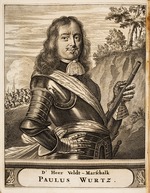 Anonymous - Portrait of Paul Würtz (1612-1676) (From: Schauplatz des Krieges)