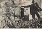 Lissitzky, El - Communism is Soviet government plus the electrification of the whole country. Illustration from USSR Builds Socialism