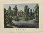 Thurner - The Rose Pavilion in Pavlovsk Park. (Collection des vues de Pawlowsk dedieé à Sa Majesté Impériale Maria Feodorowna)