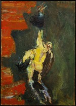 Soutine, Chaim - Chicken Hung Before a Brick Wall (Le Poulet pendu devant un mur de briques)