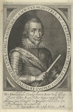 Queborn, Crispijn van den - Portrait of Graf Peter Ernst II von Mansfeld (1580-1626)