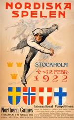 Widholm, Gunnar - Nordiska Spelen Stockholm (Northern Games)