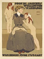 Hohlwein, Ludwig - Prof. Dr. Jaegers Wollunter - Kleidung