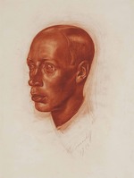 Yakovlev, Alexander Yevgenyevich - Portrait of the composer Sergei Prokofiev (1891-1953)