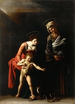 Caravaggio, Michelangelo - Madonna with the Serpent (Madonna dei Palafrenieri) 