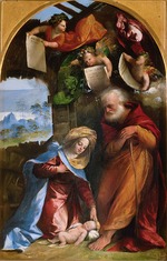 Dossi, Dosso - The Adoration of the Christ Child