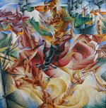 Boccioni, Umberto - Elasticity (Elasticità) 