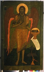 Russian icon - John the Baptist, Angel of the Wilderness