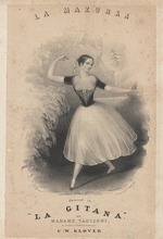 Anonymous - Mazurka danced in La Gitana by Marie Taglioni