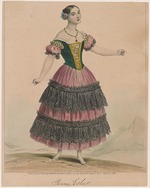 Anonymous - Ballet dancer Fanny Elssler (1810-1884)