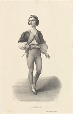 D'Avignon, Francis - Portrait of the dancer and choreographer Jules Perrot (1810-1892)