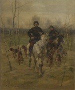 Voroshilov, Sergey Semyonovich - Hunting Scene 