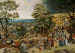 Brueghel, Pieter, the Younger - Christ carrying the cross