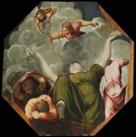 Tintoretto, Jacopo - Apollo and Diana Punishing Niobe by Killing her Children