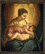 Tintoretto, Jacopo - Madonna Allattante