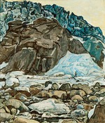 Hodler, Ferdinand - Grindelwald Glacier