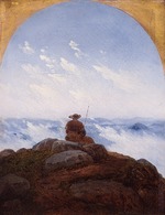 Carus, Carl Gustav - Wanderer on the Mountaintop