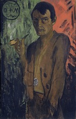 Mueller, Otto - Self-portrait with pentagram