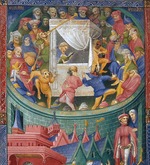 Anonymous - Représentation d'acteurs, mimes et jongleurs. Frontispice du manuscrit Térence dit de Martin Gouge