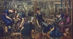 Burne-Jones, Sir Edward Coley - The Garden Court