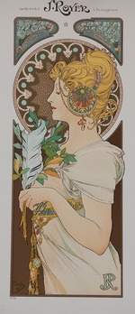 Mucha, Alfons Marie - La Plume