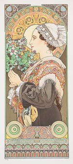 Mucha, Alfons Marie - Chardon de Grève. (Thistle from the Sands)