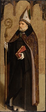 Antonello da Messina - Saint Benedict of Nursia