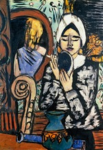 Beckmann, Max - Lady with a Mirror