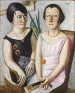 Beckmann, Max - Double portrait