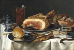 Claesz, Pieter - Still Life with Ham