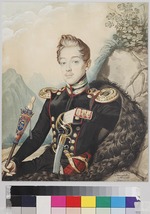 Hampeln, Carl, von - Portrait of Vasily Petrovich Milyukov (1814-1872)