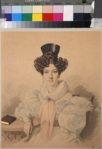 Hampeln, Carl, von - Portrait of Anna Platonovna Plautina (1808-1886)