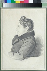 Hampeln, Carl, von - Portrait of Nikolay Adrianovich Divov (1792-1878)