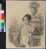 Hampeln, Carl, von - Portrait of Olga Nikolaevna Kokoshkina, née Rezanova (1802-1828)
