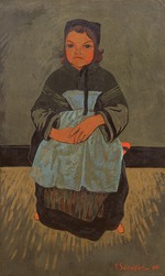 Sérusier, Paul - Breton girl, Marie Francisaille