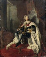 Pesne, Antoine - King Frederick I on the silver throne