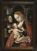 Cleve, Joos van, Circle of - The Holy Family