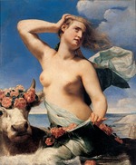 Canlassi (Called Cagnacci), Guido (Guidobaldo) - The Rape of Europa