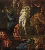 Tintoretto, Jacopo - The Flagellation of Christ
