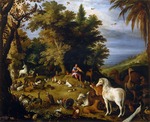 Vrancx, Sebastiaen - Orpheus among the animals
