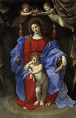 Reni, Guido - The Virgin and Child enthroned