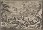 Luyken, Caspar - The Famine in Germany, 1637