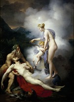Blondel, Merry-Joseph - Venus Pouring a Balm on the Wound of Aeneas