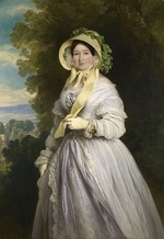Winterhalter, Franz Xavier - Portrait of Duchess Anna Feodorovna of Russia (1781-1860), Princess Juliane of Saxe-Coburg-Saalfeld