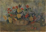 Gauguin, Paul Eugéne Henri - Basket with flowers