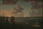 Schoultz, Johan Tietrich - The Battle of Vyborg Bay on July 3, 1790