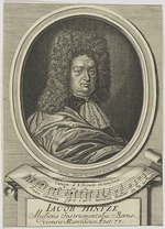 Bodenehr, Moritz - Portrait of Jacob Hintze (1622-1702) 