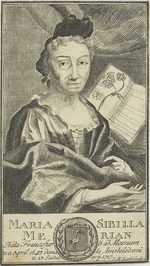 Anonymous - Portrait of Maria Sibylla Merian (1647-1717)