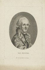 Schröter, Johann Friedrich - Portrait of the composer Niccolò Piccinni (1728-1800)